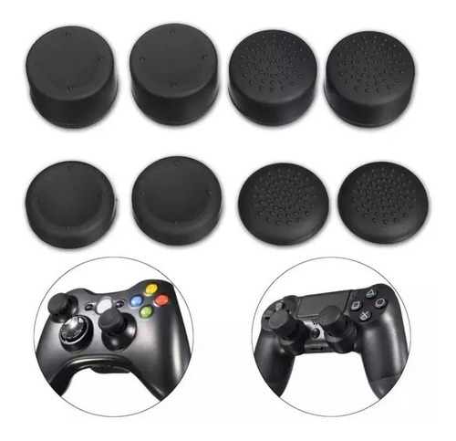 Grips Borrachinhas Controle Ps4 Xbox One Xbox 360 8 Unidades