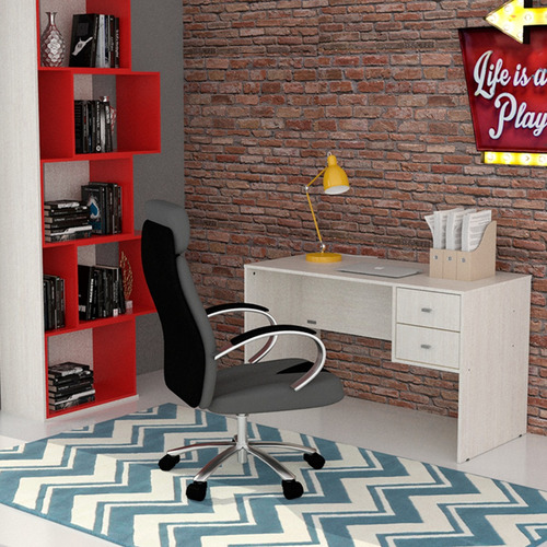 Escritorio Classic Mueble Pc 2 Cajones Oficina Mesa Estudio Venezia