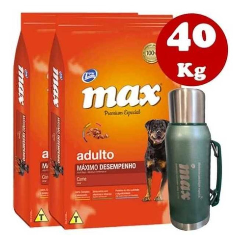 Max Máximo Desempeño Adulto 40kg + Regalo