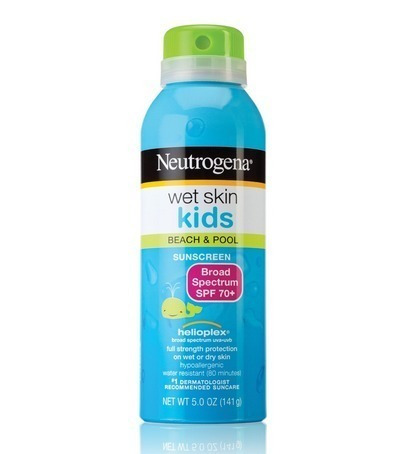 Protetor Solar Neutrogena Wet Skin Kids Spray - Importado