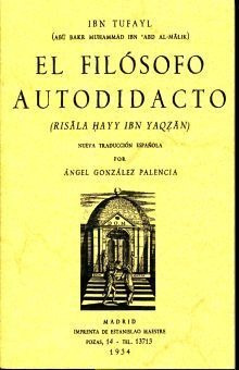 Libro Filosofo Autodidacta El Edicion Facsimilar 1934 Nuevo