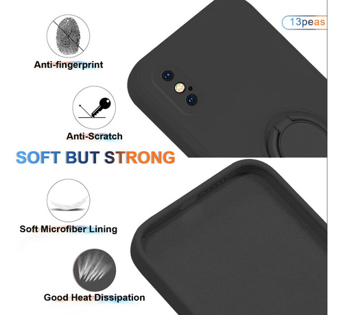 13peas Funda Compatible Con iPhone X/xs (2017/2018), Silicon