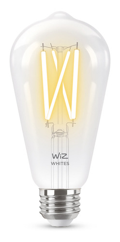 Imagen 2 de 8 de Foco Inteligente Led Filamento Edison Wiz Smart Cálido/frío