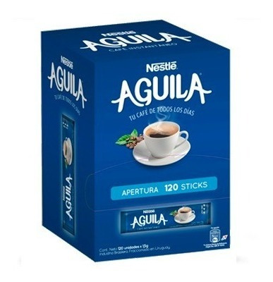 Cafe Aguila Stick X 120 Unidades De 1,5 Grs