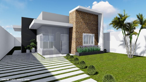 Imagem 8 de 15 de Casa Para Venda Em Ponta Grossa, Nova Ponta Grossa, 3 Dormitórios, 1 Suíte, 1 Banheiro, 2 Vagas - _1-1820675