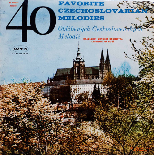 Hradschin Concert - 40 Melodias Favoritas Checoslovacas Lp