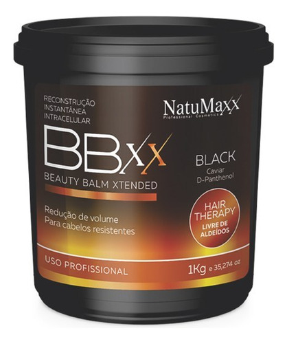 NatuMaxx Beauty Balm Xtended BTX Botox capilar Antifrizz 1 kg