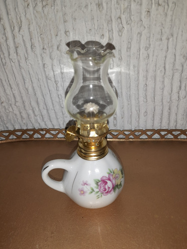 Lámpara A Alcohol (miniatura) De Colección (Usado)