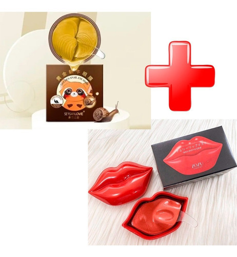 Parches Mascarilla Ojos Colágeno + Parches Labios Tipo De Piel Mixta