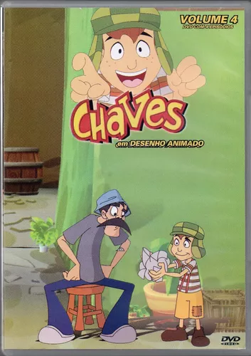 DVD Chaves em Desenho Animado Vol. 3 - Lacrado