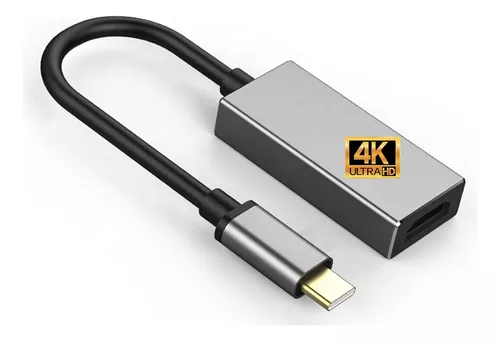 Adaptador Tipo C a HDMI 4K 60HZ - Gris