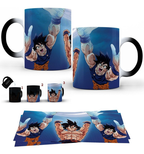 Taza Mágica Goku Genkidama