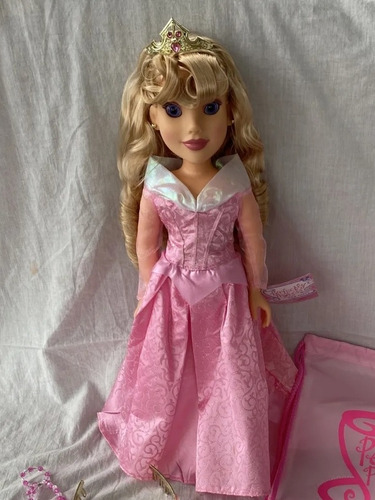 Muñeca Disney Princesa Aurora 50 Cms Original Disney Tea Par