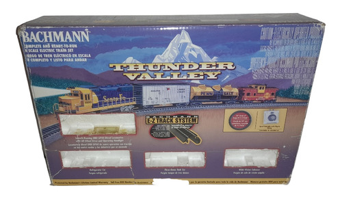 Solo Caja Original De Tren Bachmann Thunder Valley Escala N