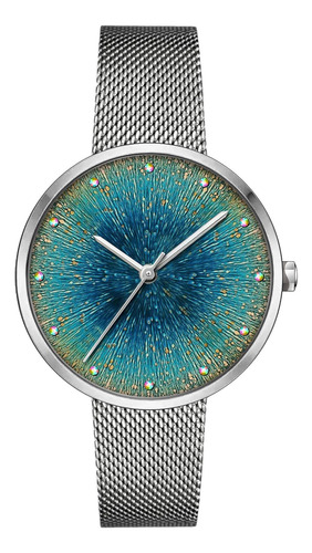 Reloj Para Mujer Con Correa De Acero Inoxidable.