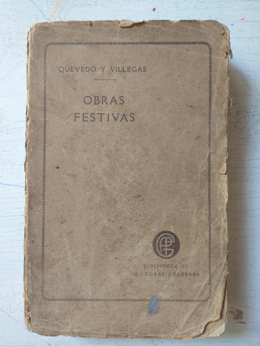 Obras Festivas Francisco De Quevedo Y Villegas