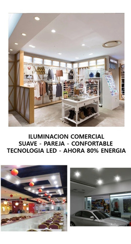 Imagen 5 de 10 de Panel Led 18w Plafon Embutir Redondo Spot Techo 220v