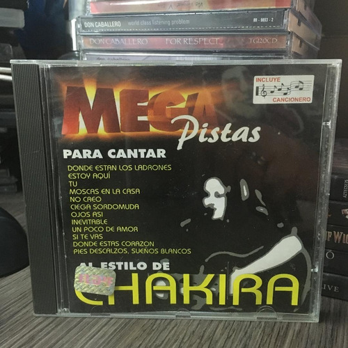 Mega Pistas Para Cantar - Al Estilo De Chakira (2000)