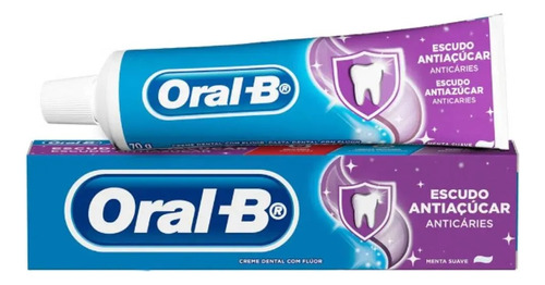 Pasta Dental Oral B Escudo Antiazucar Anticaries