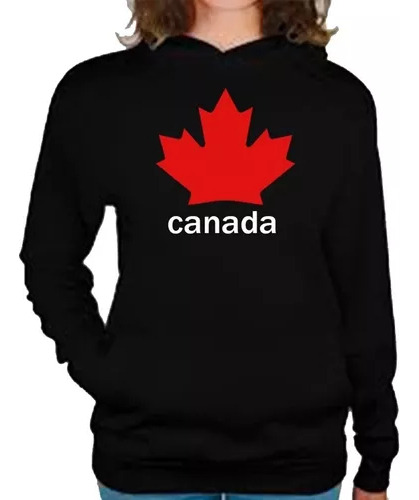 Buzo Canguro Canada Country I Love Canada Unisex