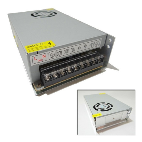 Fonte Chaveada Estabilizada 24v 10a 240w Bivolt