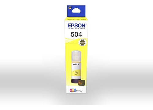 Epson 504 - 70 Ml - Yellow - Original - Ink Refill - For Eco