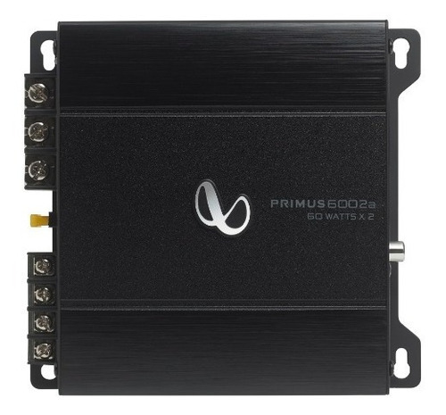 Amplificador 2 Canales Infinity Modelo Primus-6002a 60w Rms Color Negro