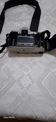 Camera Fotog Analogica Mz-50 Pentax C/lente Usada..ler Desc. Preto (Usado)