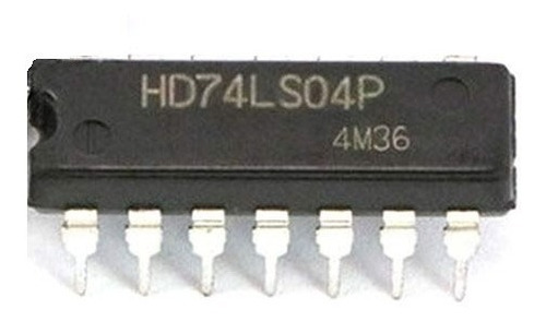 Ttl Hd74ls04 Compuerta Logica 74ls04 Not Duinar Raspberry