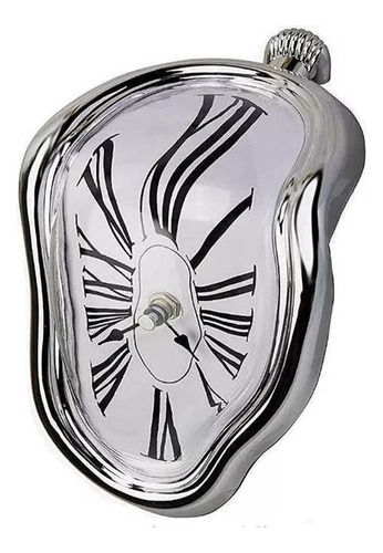 Reloj Derretimiento El Salvador Reloj Dalí Plata L