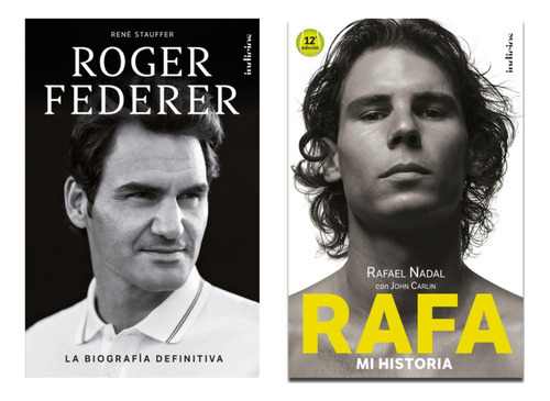 Roger Federer + Rafa Mi Historia - Indicios - 2 Libros 