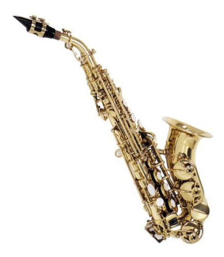 Saxofone Soprano Laqueado Curvo Shelter Tjs64331l