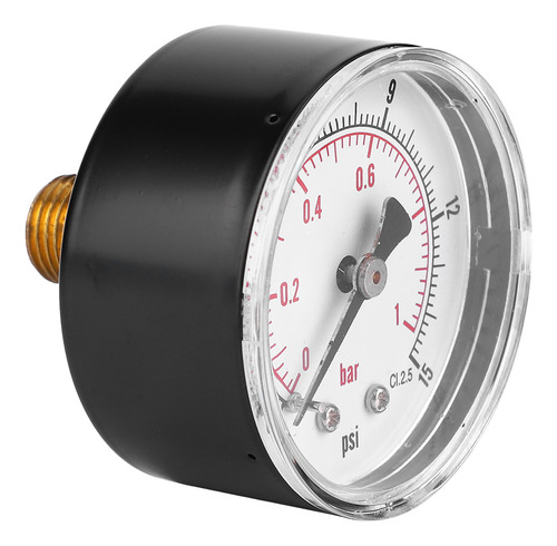 Manómetro Con Conexión Trasera De 50 Mm, Esfera 1/4 Bspt Par