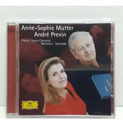 Cd Anne-sophie Mutter - Violin Concerto - Lacrado De Fábrica