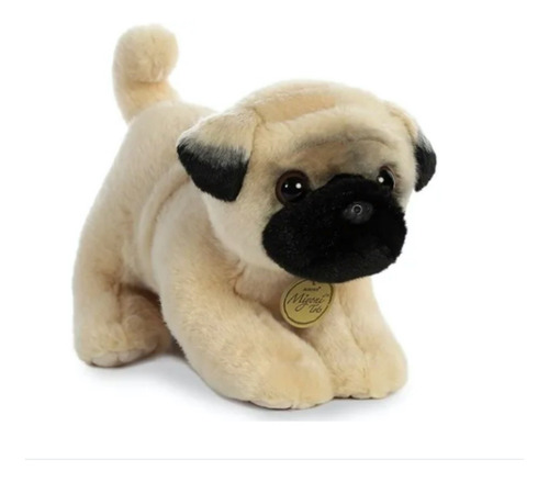 Peluche Perro Pug Cachorro Aurora Premium Suave Regalo