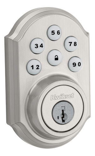 Kwikset 909 cerrojo De Seguridad Electronico Con Smartcode C