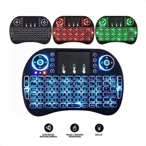 Mini Teclado Air Touch Inalambrico Smart Tv Box Pc