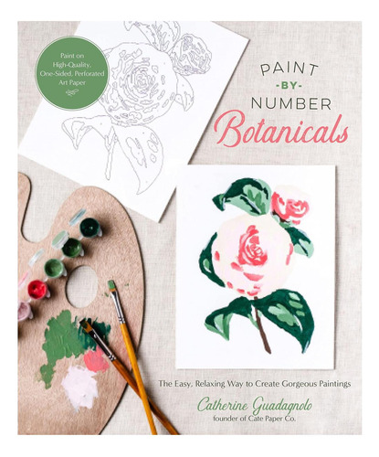 Libro: Botánicos Pintados Por Números: La Forma Fácil Y Rela