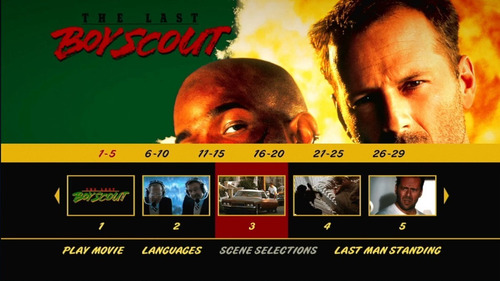Ultimo Boy Scout + Entre 2 Fuegos Double Feacture 1 Bluray