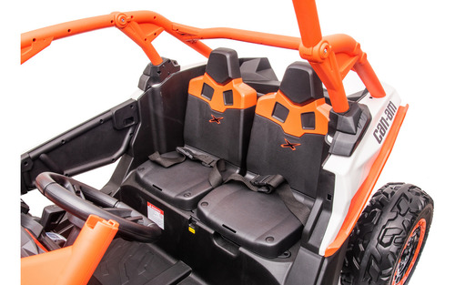 Montable Eléctrico Para Niños Aeiou Can-am Kdca001 Color Naranja