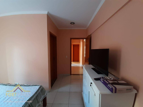 Imagem 17 de 30 de Apartamento Com 3 Dormitórios À Venda, 88 M² Por R$ 370.000,00 - Tupi - Praia Grande/sp - Ap2803