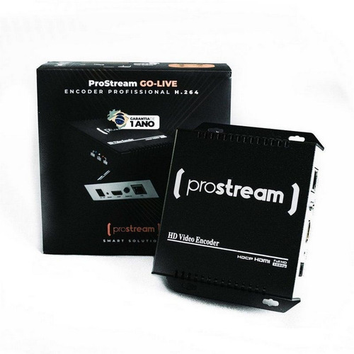 Encoder Streaming Prostream Go Live H264