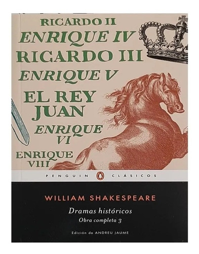 Libro Dramas Historicos. Obra Completa Shakespeare Vol /585
