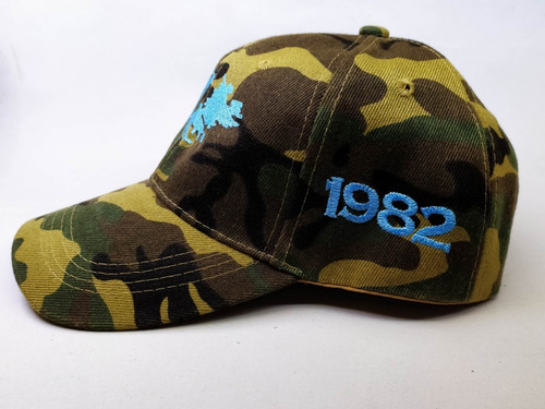 Imagen 4 de 5 de Gorra Islas Malvinas Cap Bordadas Tacticas Camuflada C/copa