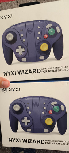 Nyxi Wizard Joycons Nintendo Switch Color Azul Azul (Usado)