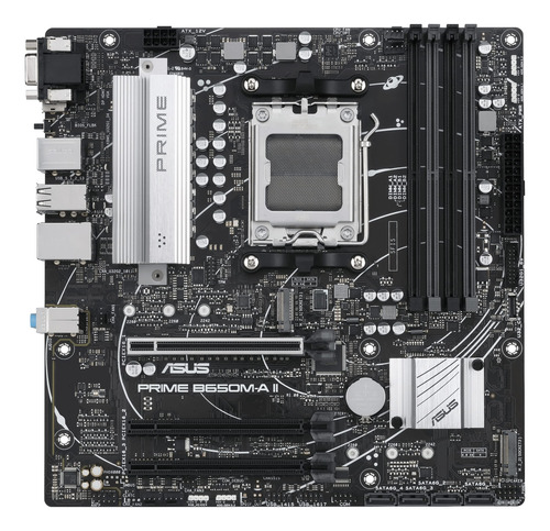 Placa Madre Asus Prime B650m-a Ii-csm Amd B650 Am5 Ryzen