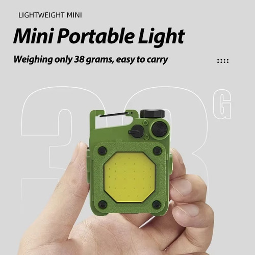 Sjx Mini Linterna Led, Llavero, Linterna Cob Superbrillante