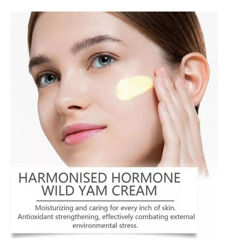 Crema Natural De Ñame Silvestre Hormona Armonizada,3 Unidad