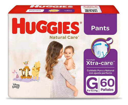 Huggies Pants Natural Care G X 60