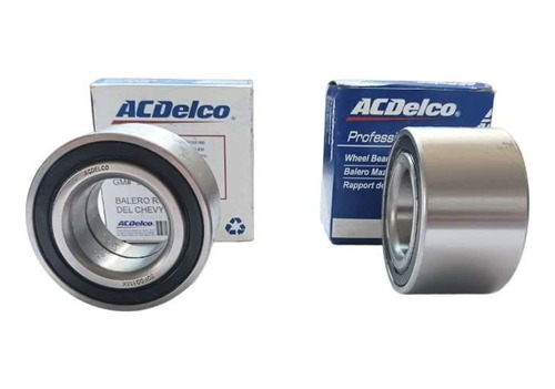 2 Baleros Dobles Delantero Chevrolet Chevy 2002 2003 Acdelco